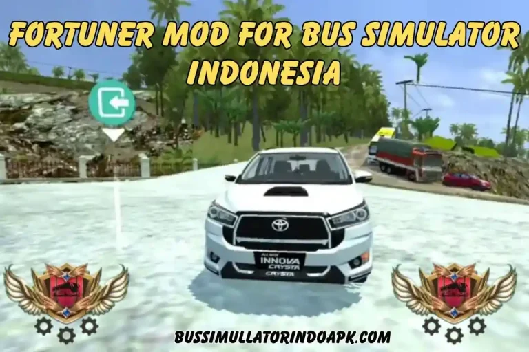 Fortuner mod for bus simulator indonesia